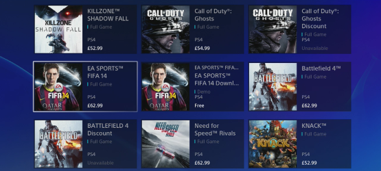 download games from playstation store